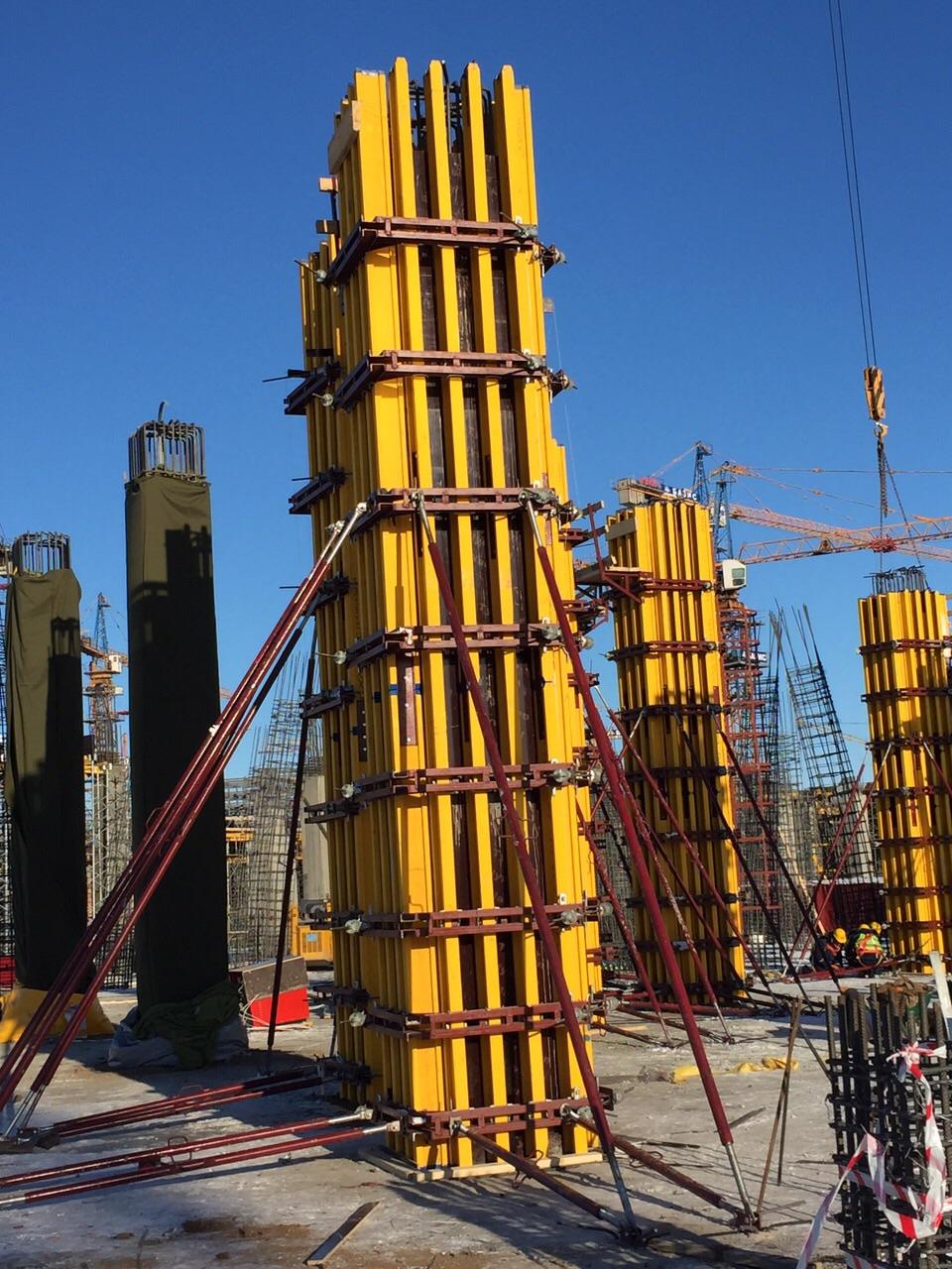 Балочно-ригельная система для колонн