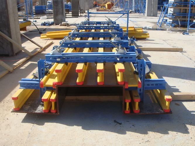 Балочно-ригельная система опалубки стен и перегородок