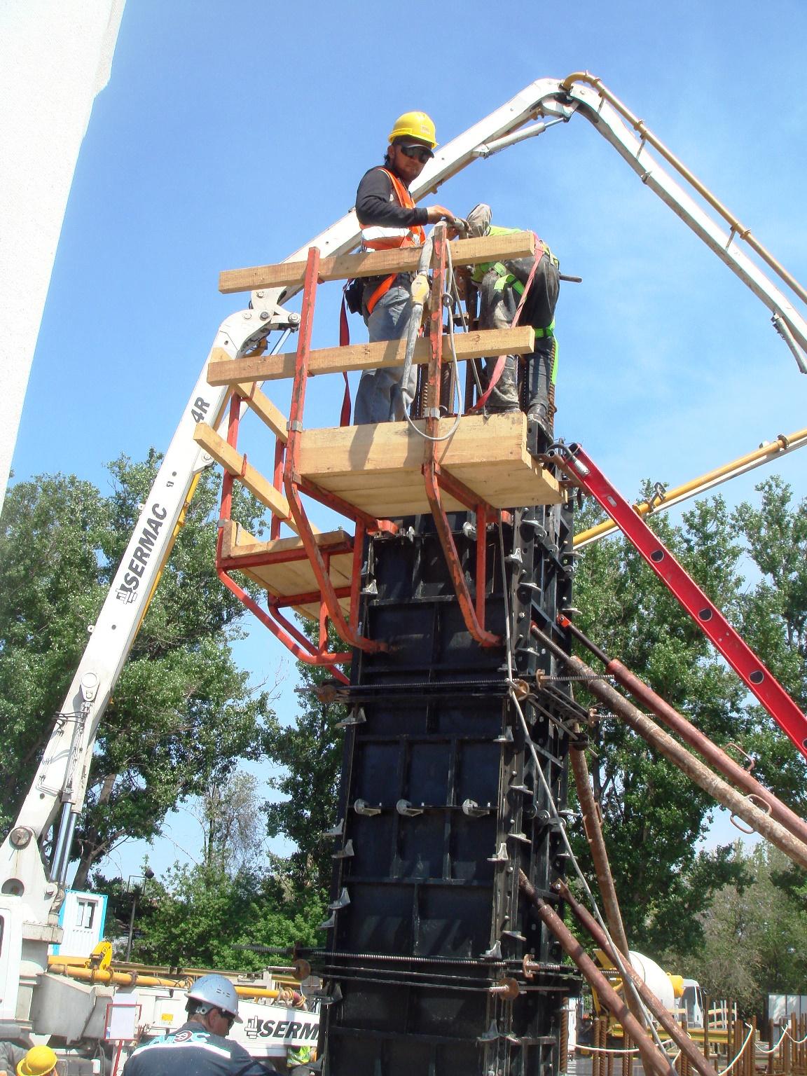 Колонная щитовая опалубка